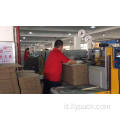 Cucitrice a macchina per la fabbricazione di scatole di cartone ondulato di grandi dimensioni
